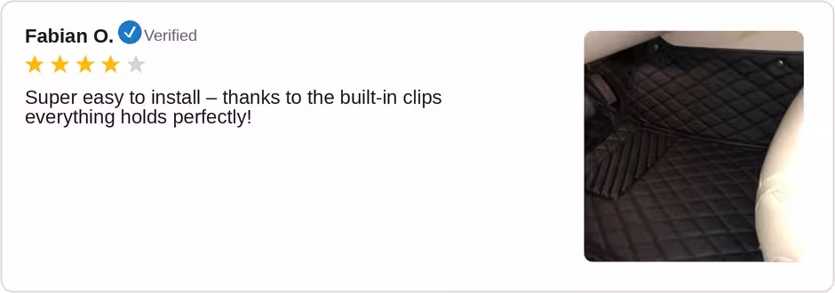 Customer review - Fabian O.